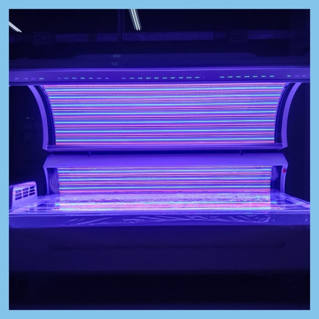 LED light therapy bed